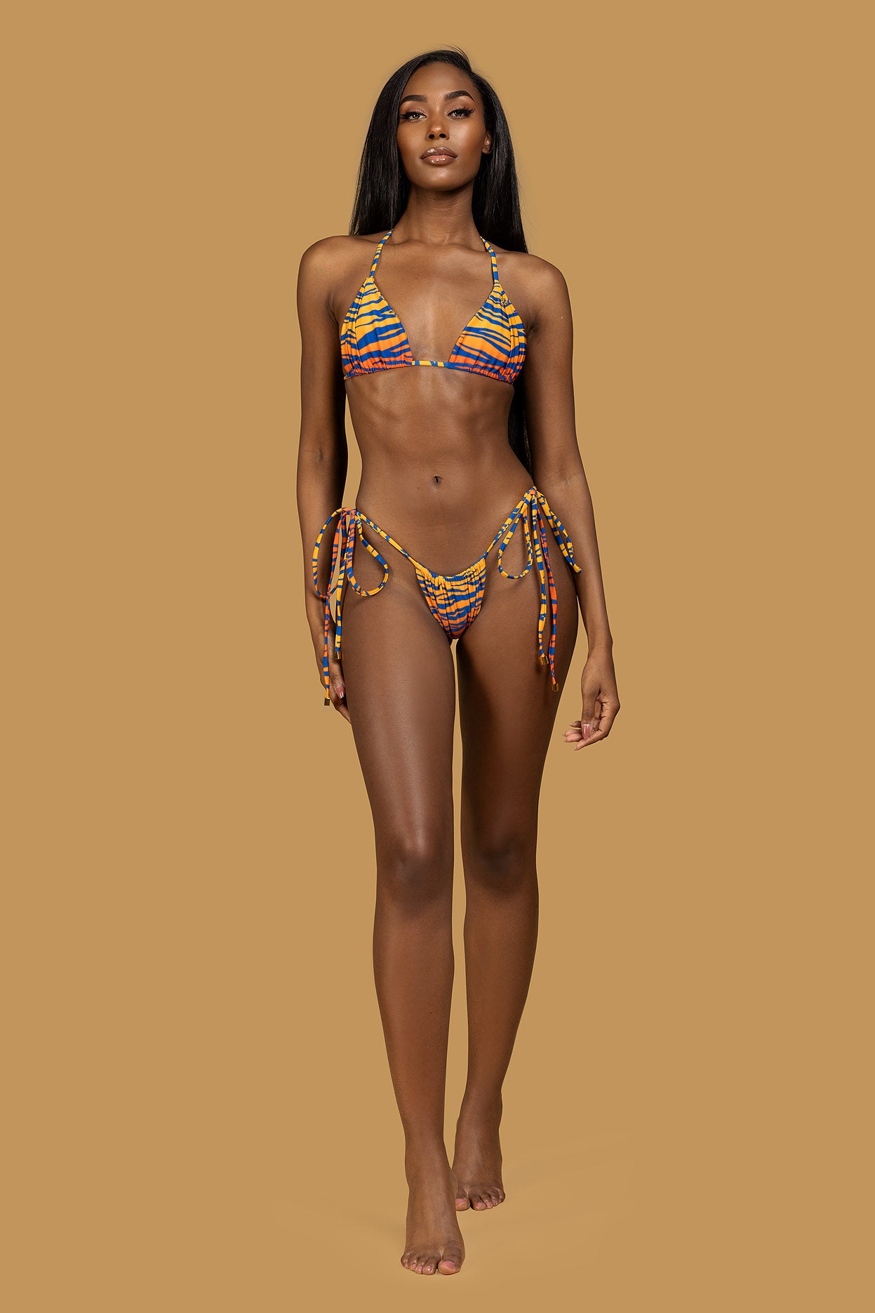 Electra Blue Tiger Bikini (Cheeky)