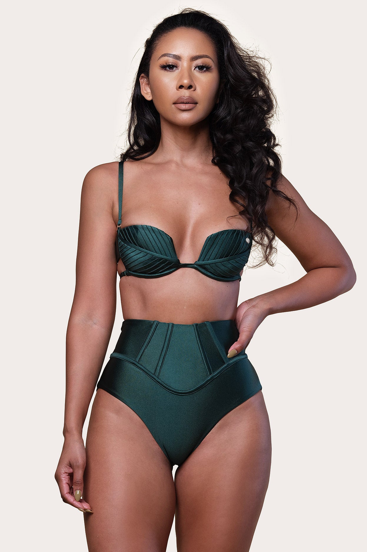 Valencia Cheeky Bottom Midnight Palm