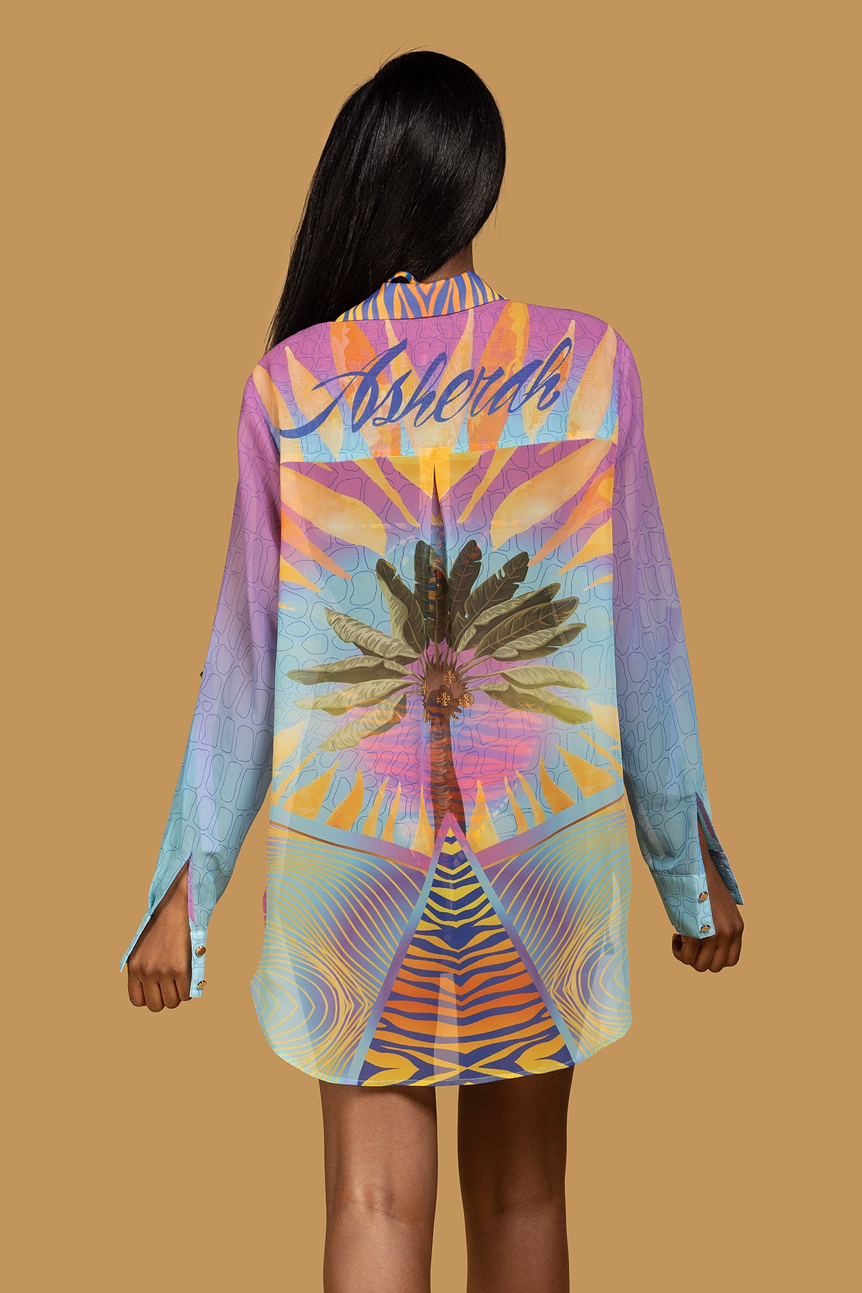 Kairo Pastel Palm Top