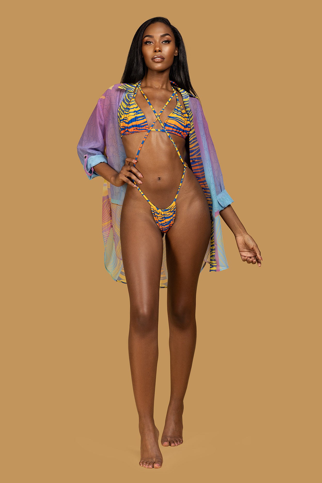 Kairo Pastel Palm Top