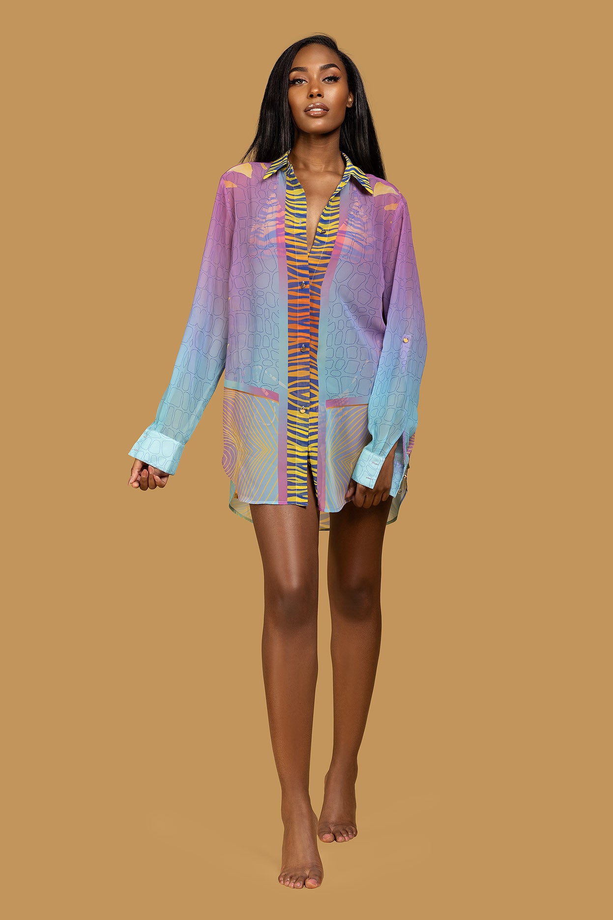 Kairo Pastel Palm Top