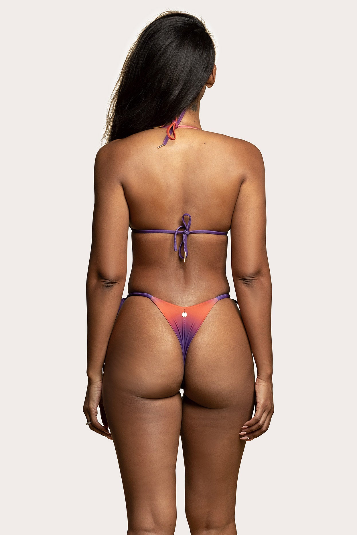 Nalani Thong Bottom Purple Copper Ombre