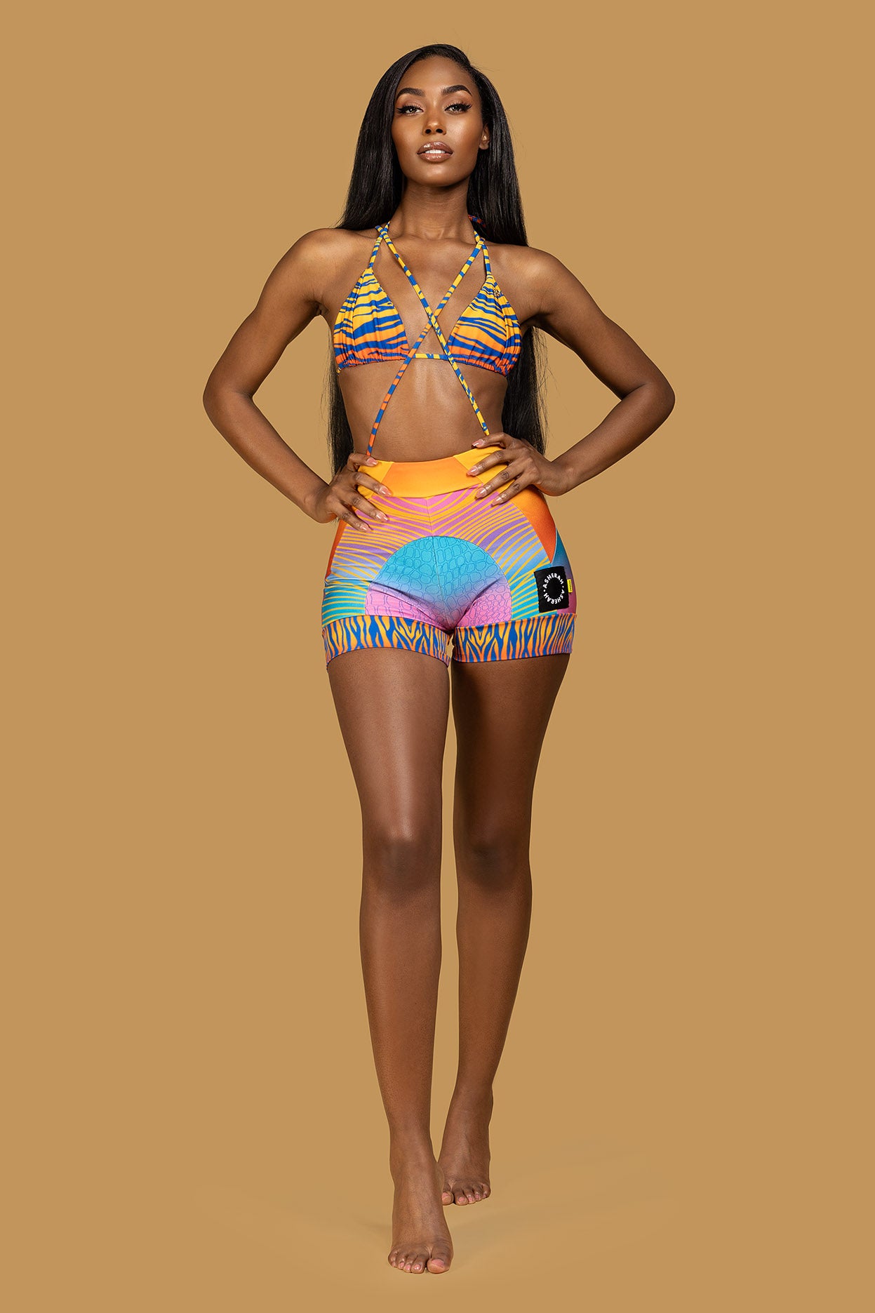 Laguna Pastel Palm Biker