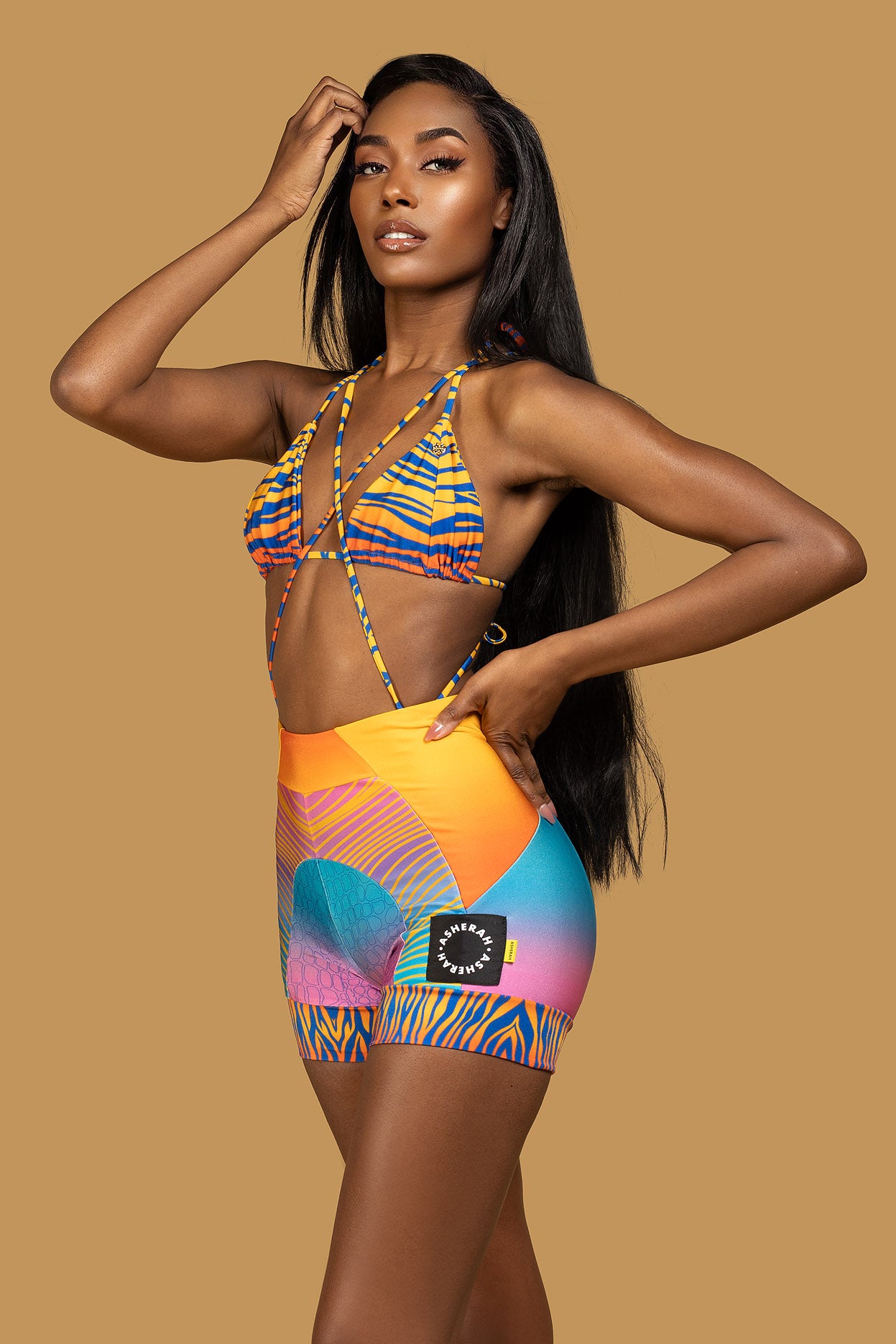 Laguna Pastel Palm Biker