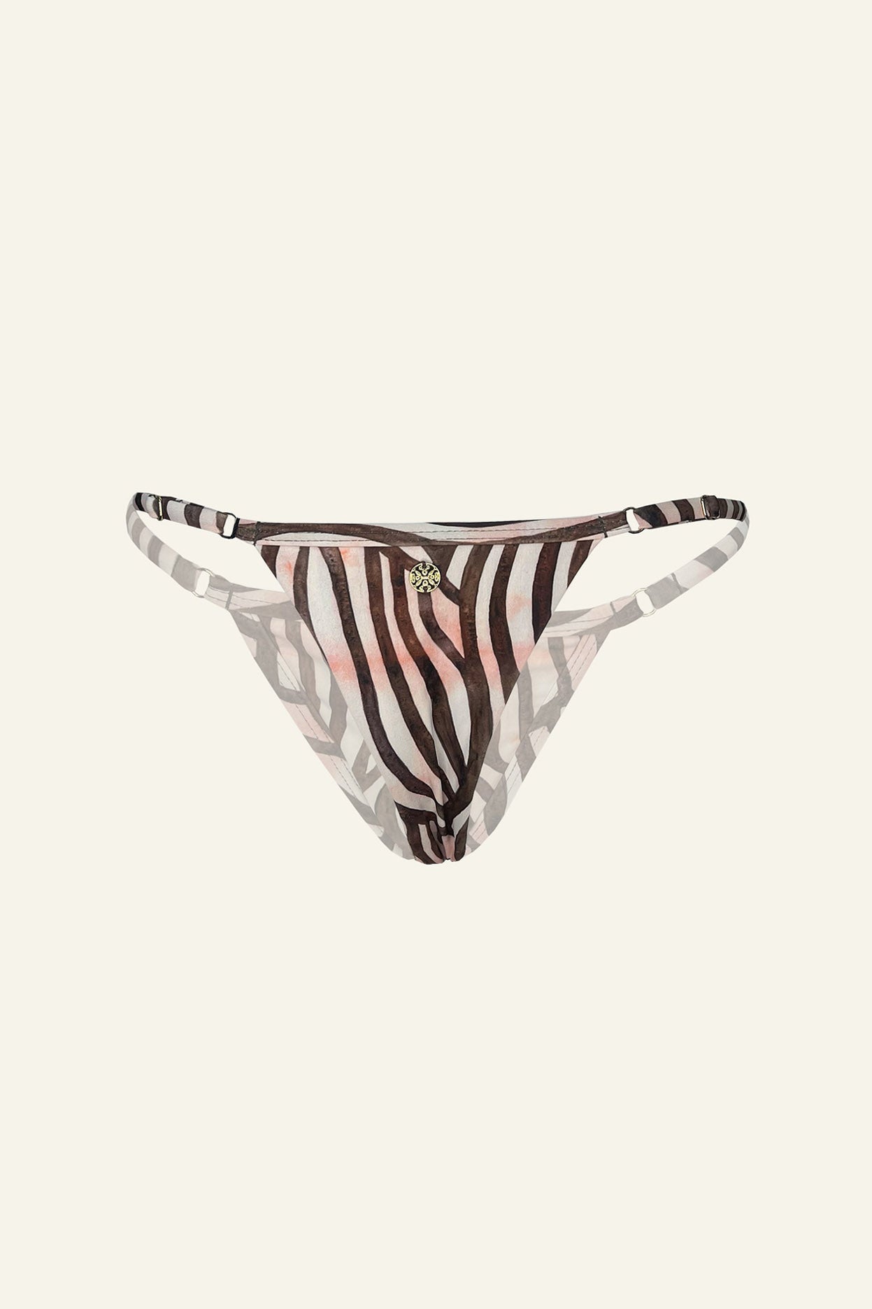 Mara Thong Bottom White Tiger