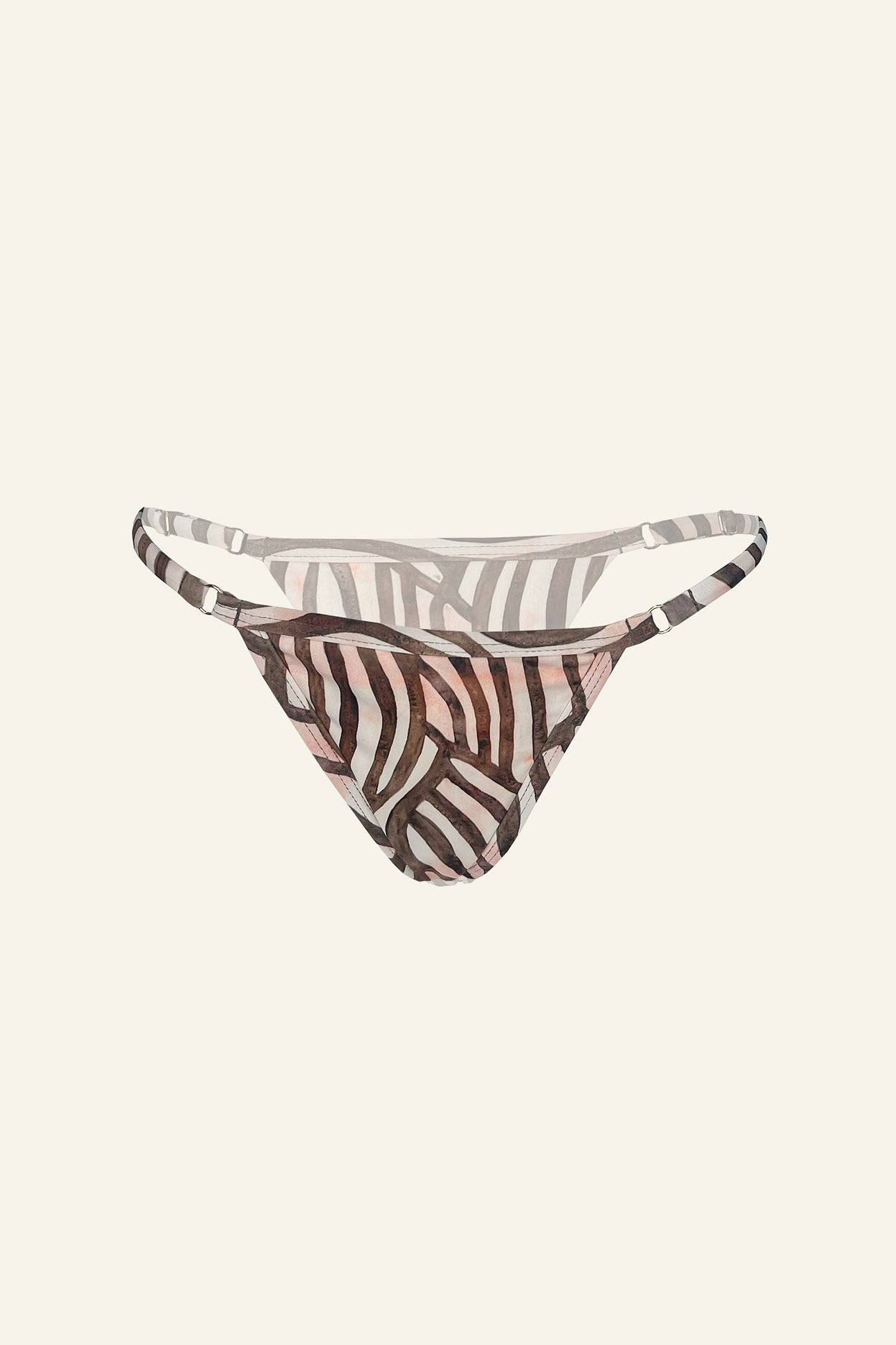 Mara Thong Bottom White Tiger