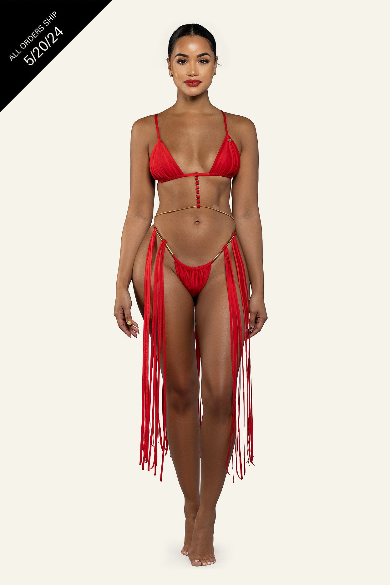 Muse Bikini Red (Thong)
