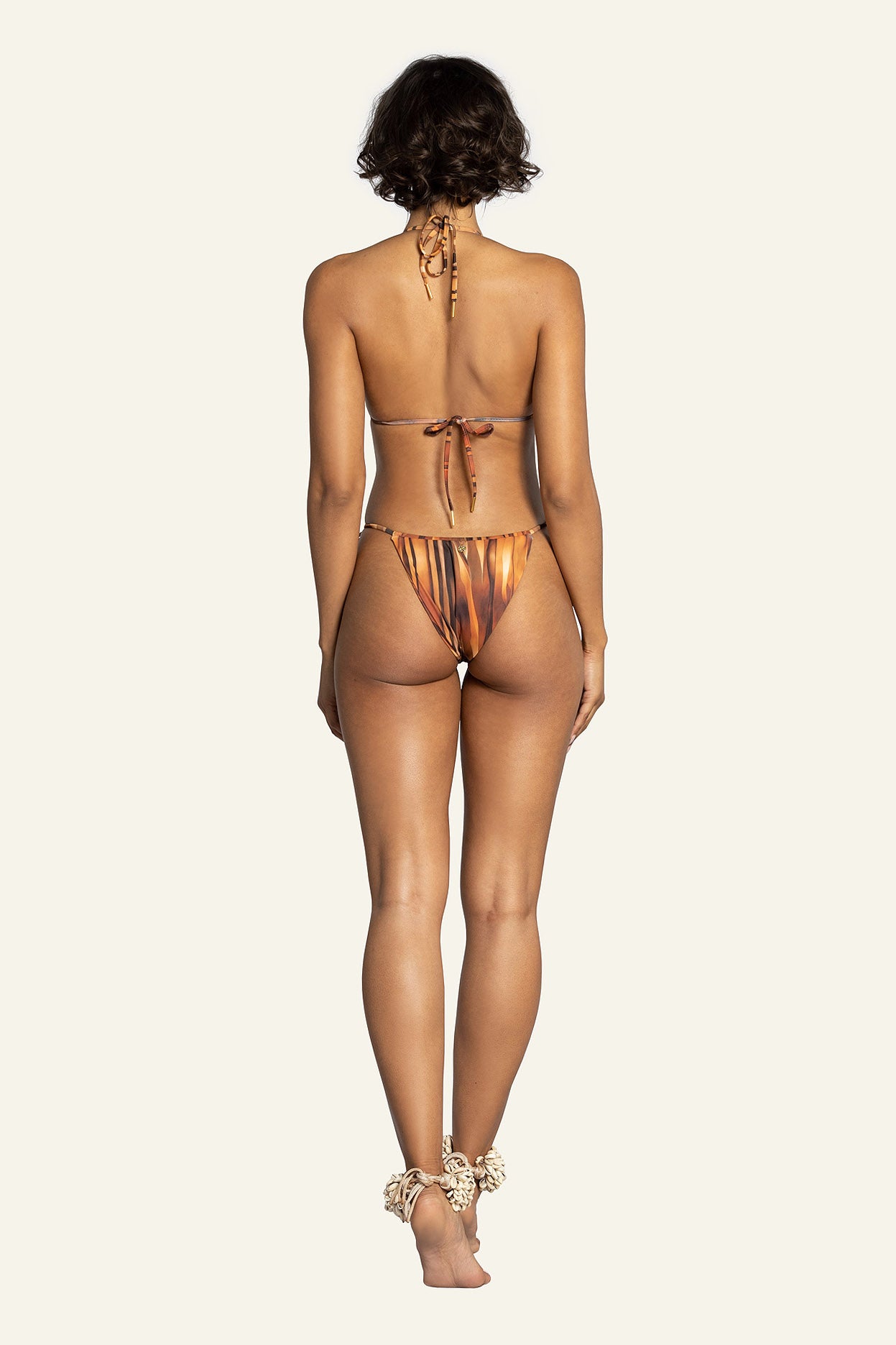Zia Caramel Tiger Bikini (Cheeky)