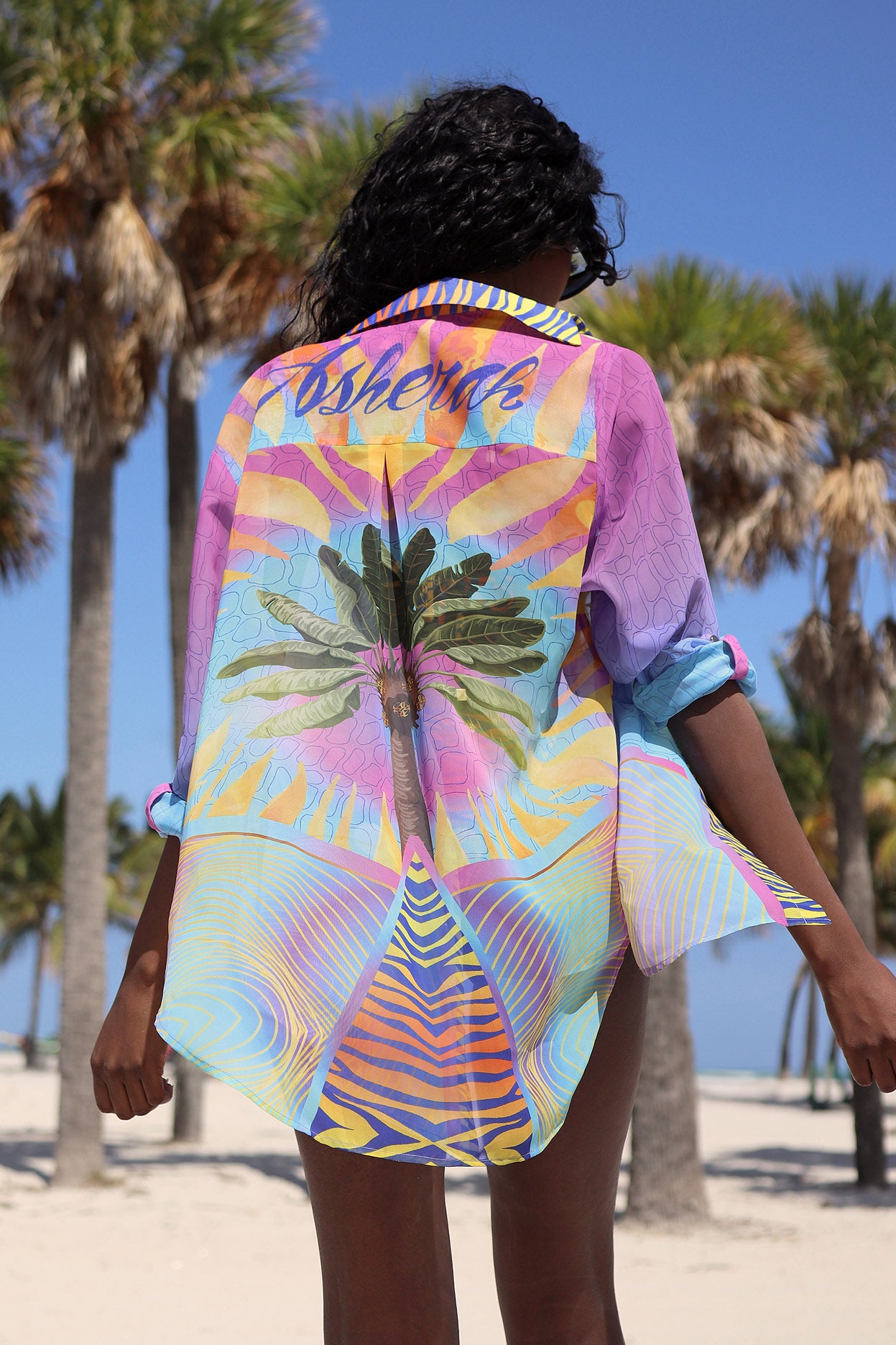 Kairo Pastel Palm Top