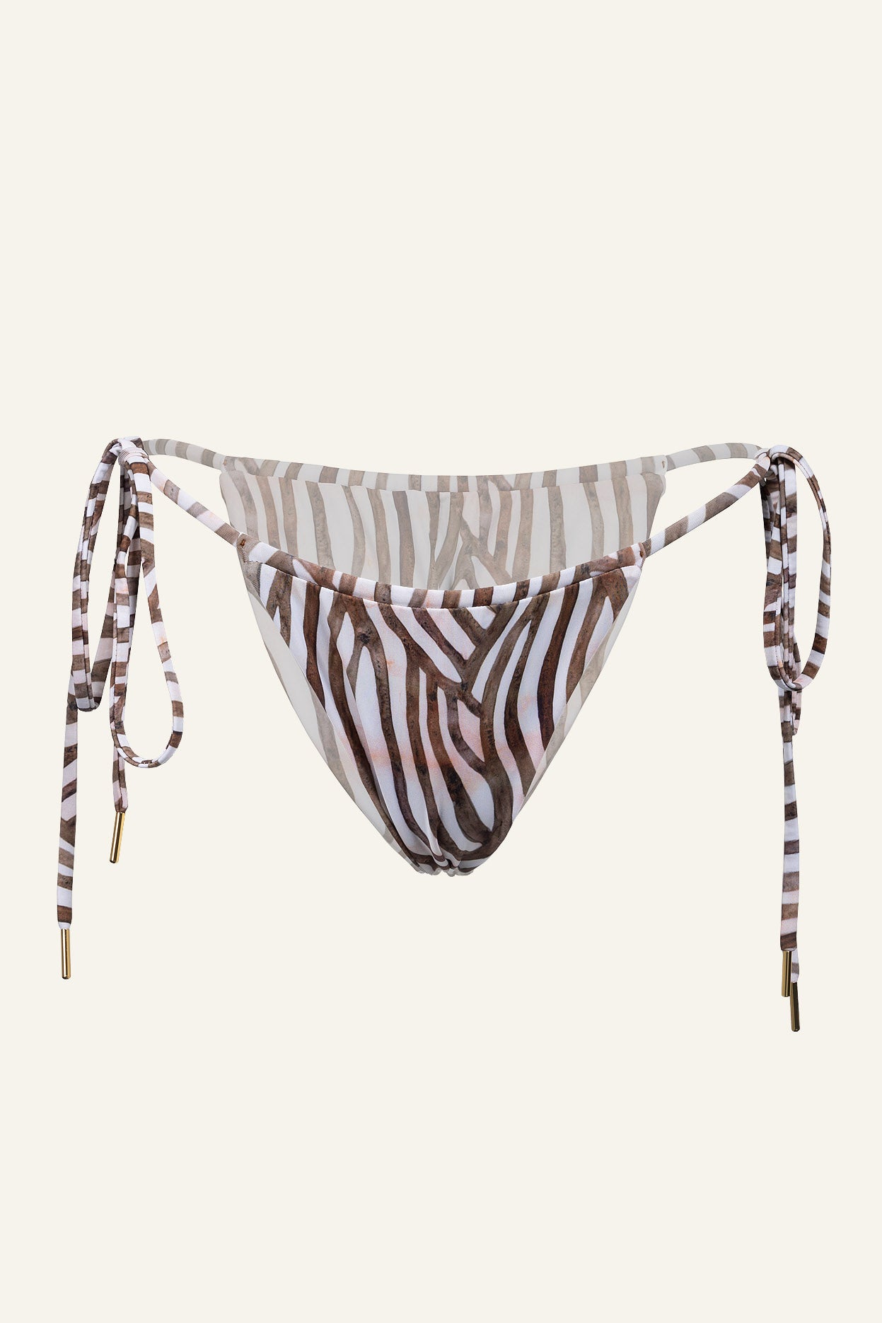 Zia White Tiger Bikini (Full)