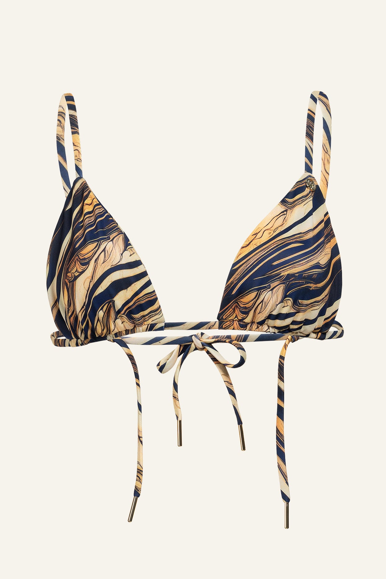 Zia Yellow Blk Wave Bikini (Full)