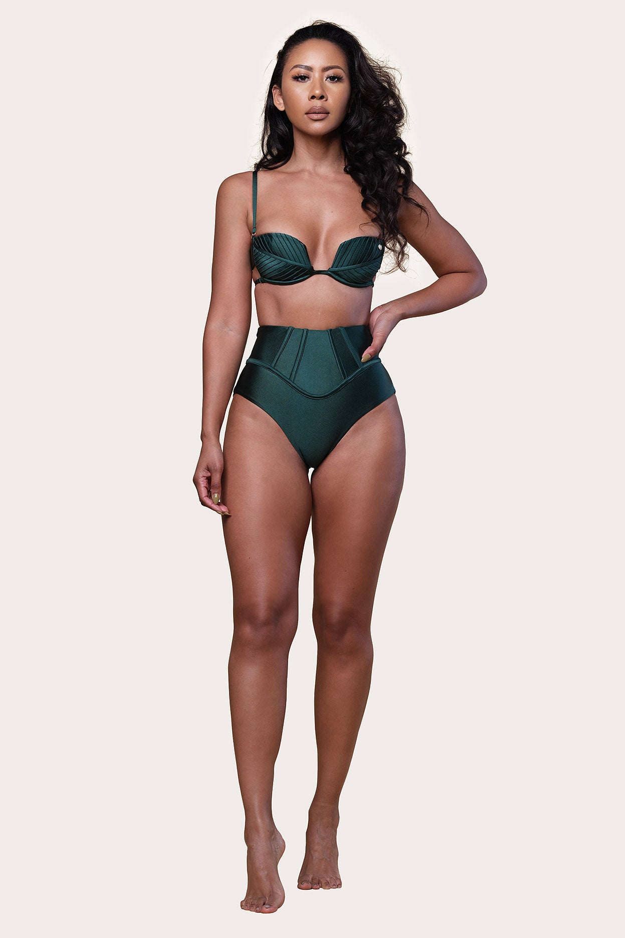 Valencia Cheeky Bottom Midnight Palm