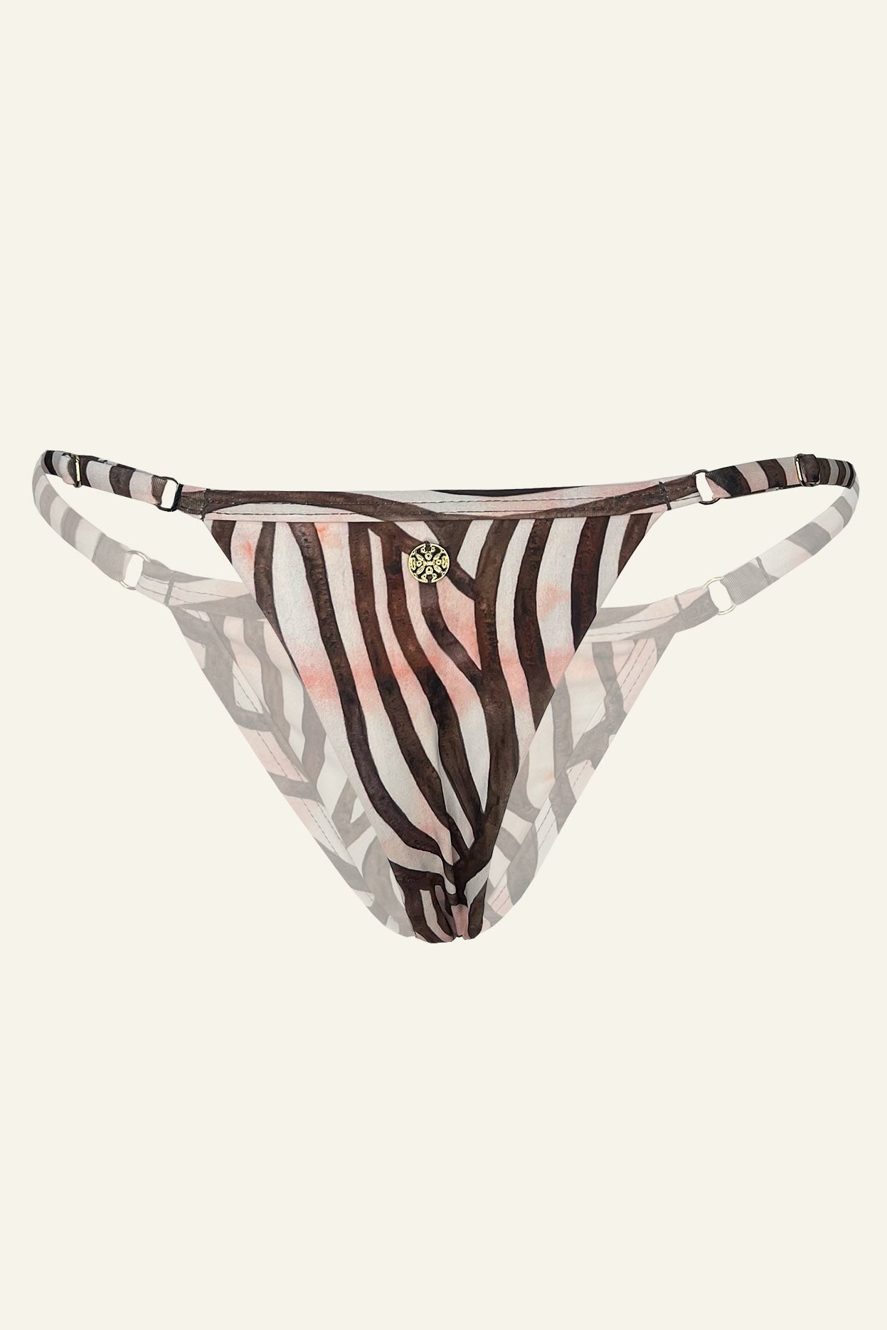 Mara Thong Bottom White Tiger