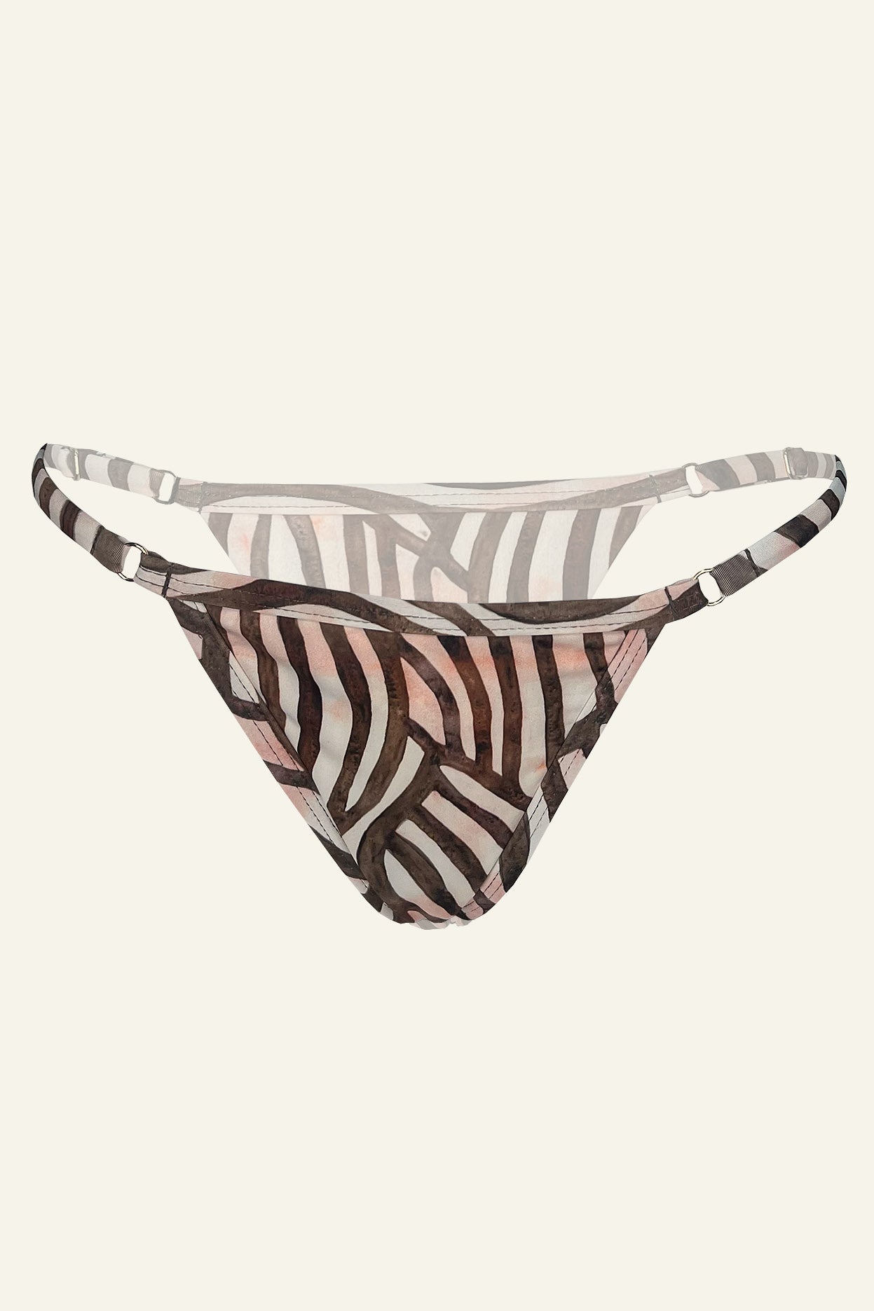 Mara Thong Bottom White Tiger