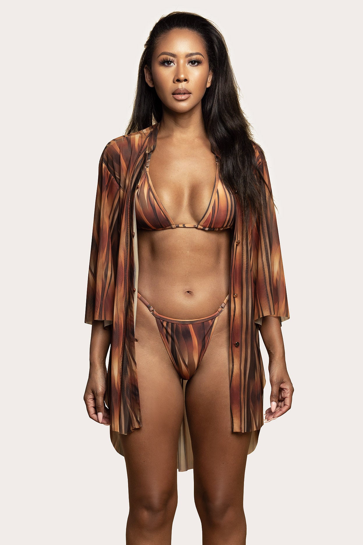 Mara Top Caramel Tiger