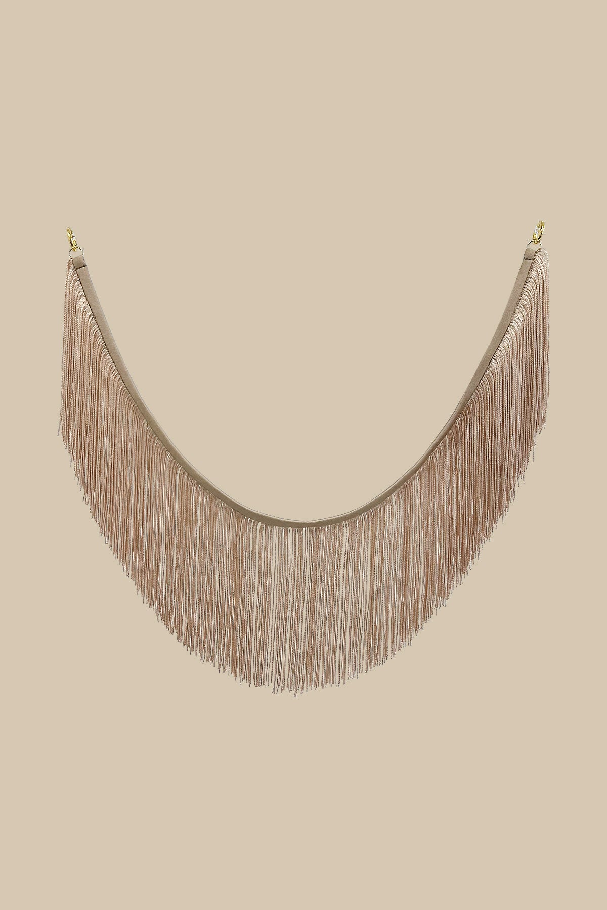 ASHERAH LINKS™ Fringe Mini Skirt - Desert Sand