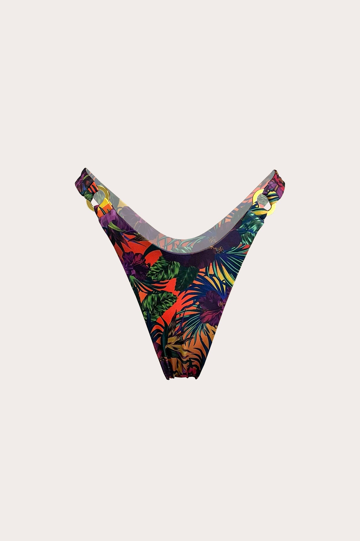 Minka Sunset Floral Thong Bottom