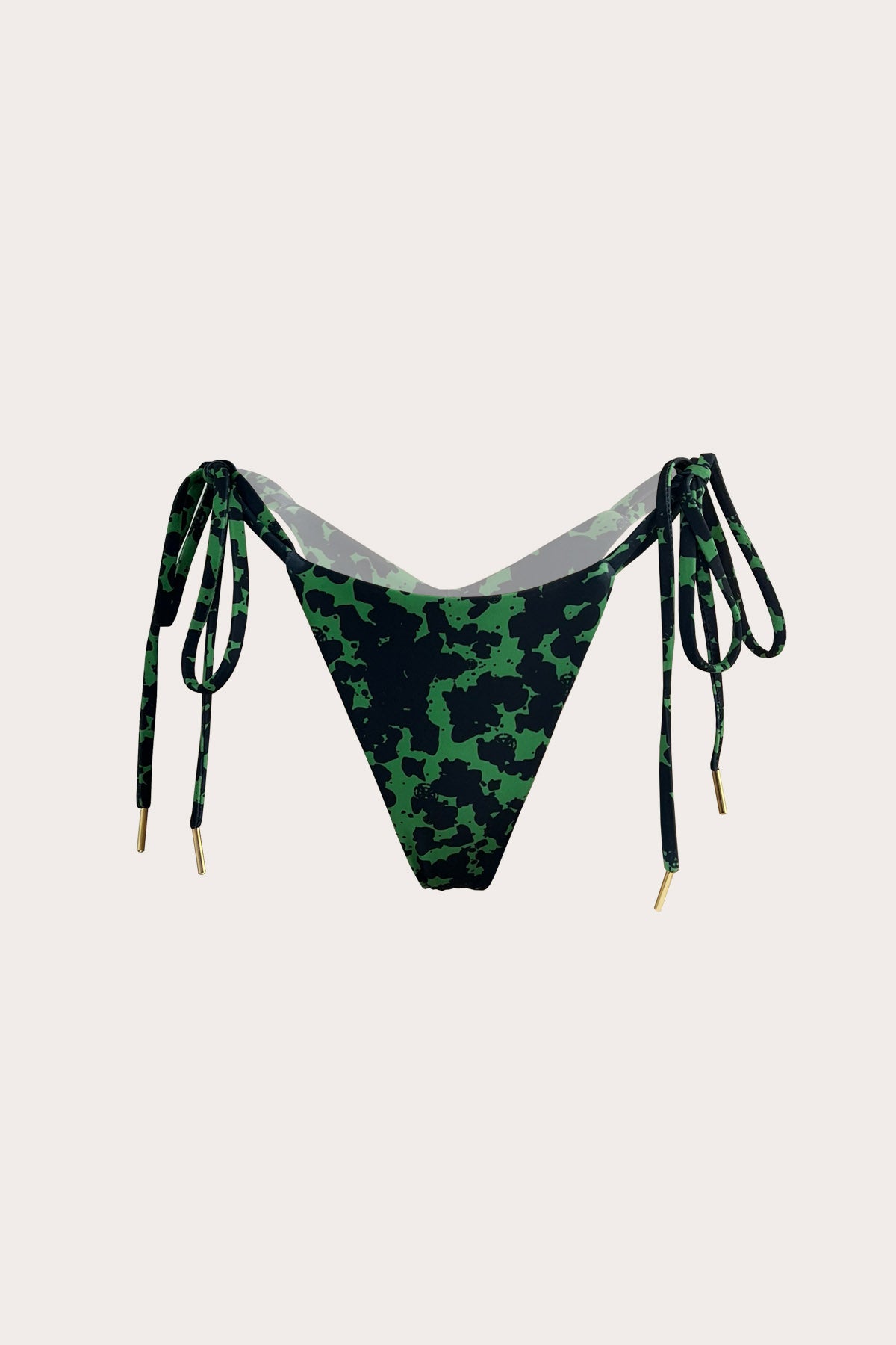 Nalani Thong Bottom GrnBlk