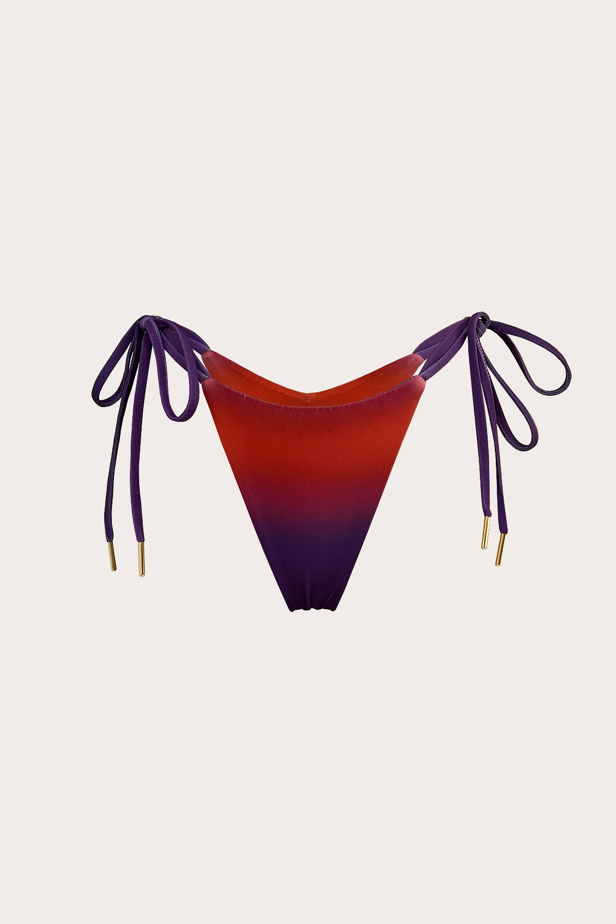 Nalani Thong Bottom Purple Copper Ombre