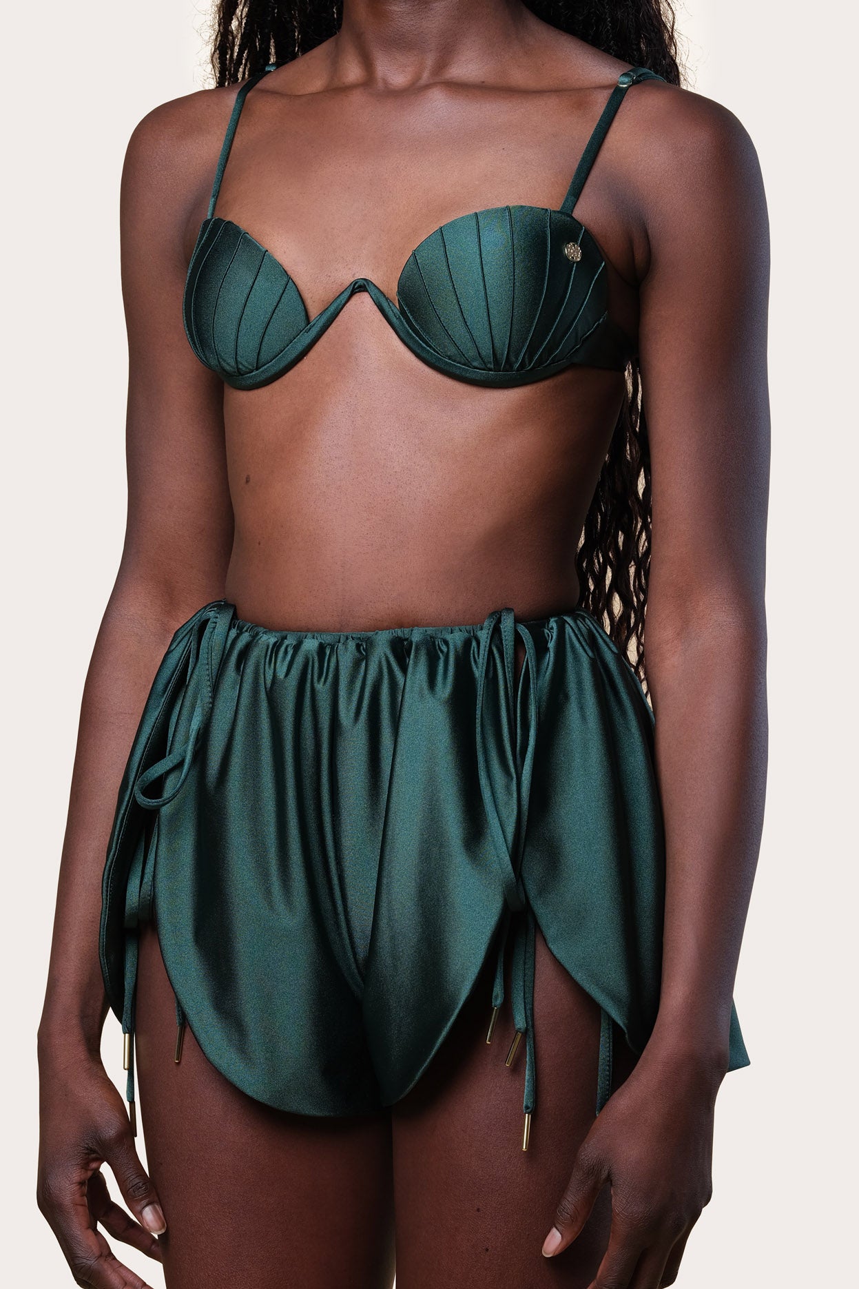 Tulipa Shorts Midnight Palm