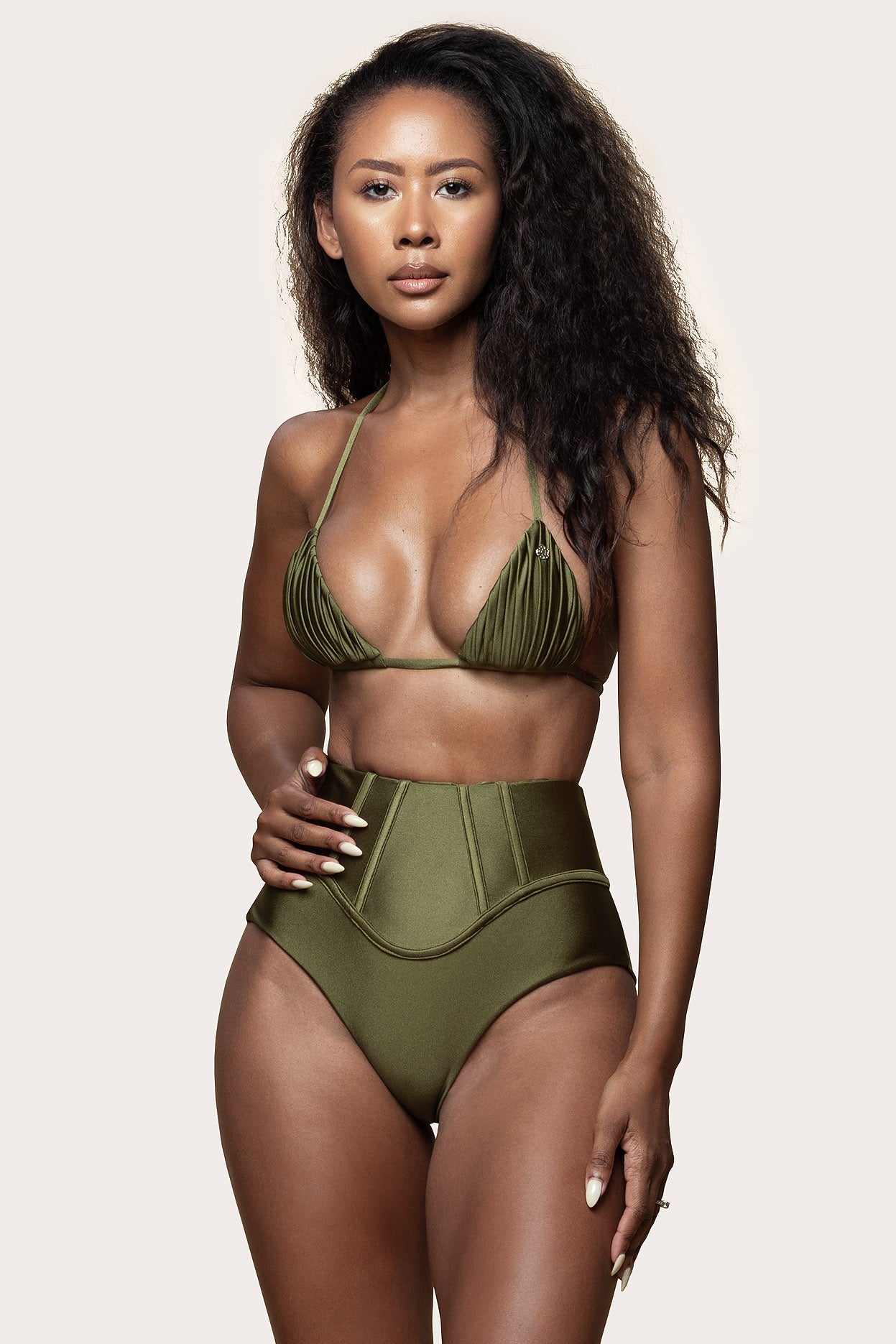 Valencia Cheeky Bottom Olive