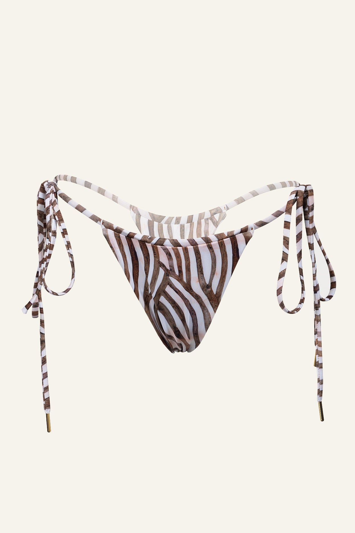 Zia White Tiger Bikini (Thong)